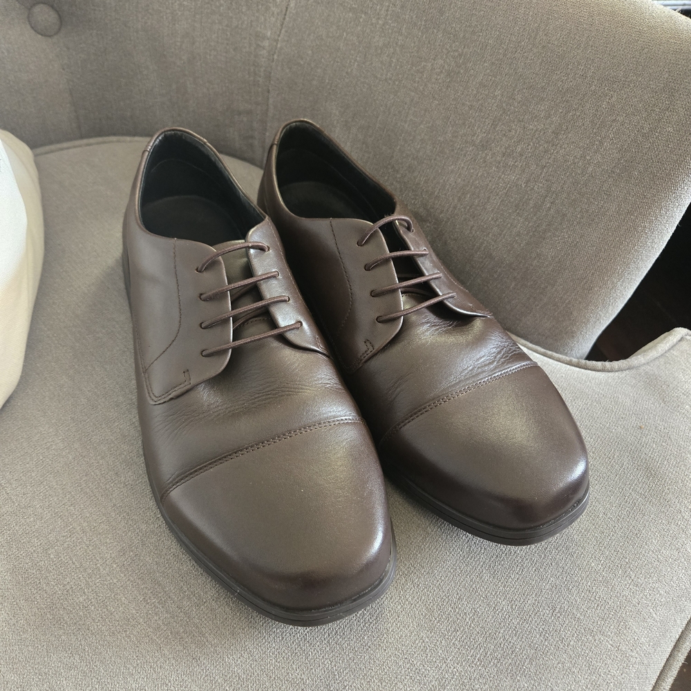 Birchbury Brenston Barefoot Mens Leather Shoes Size 11